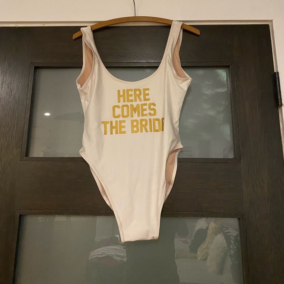 RAVESUITS Here Comes the Bride - one piece swimsuit - Picture 1 of 3